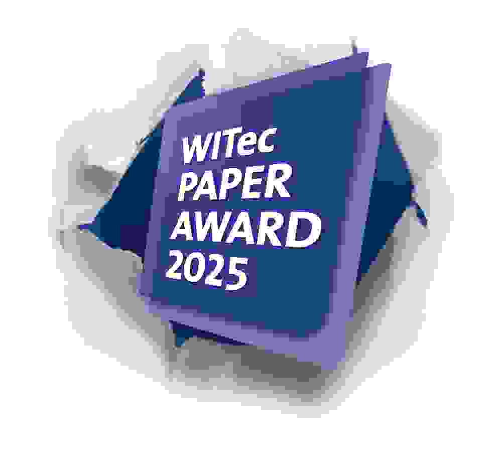 WITec Paper Award 2025 logo